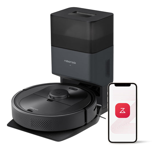 roborock Q5+ Robot Vacuum with Self-Empty Dock, Hands-Free Cleaning for up to 7 Weeks